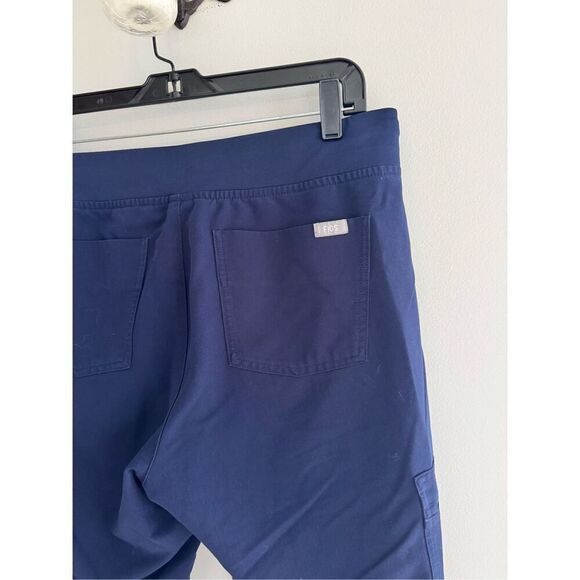 Figs Zamora Jogger Pants Navy Blue High Waisted Scrubs, Women’s M - Picture 7 of 8